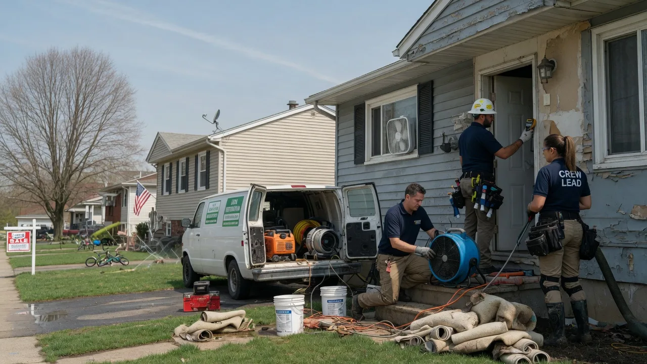 Flood Cleanup in Michigantown, IN near me
